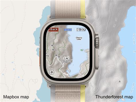 Offline map test on Apple Watch Ultra for hiking : r/AppleWatch