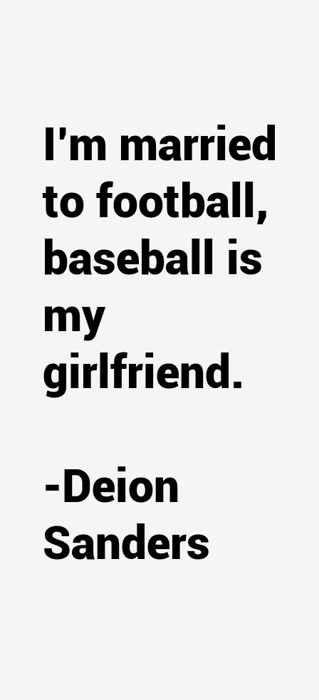 Deion Sanders Quotes & Sayings