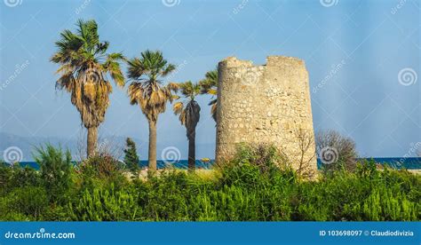 Poetto Beach in Cagliari (hdr) (hdr) Stock Image - Image of europe ...