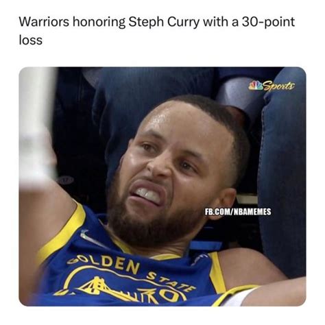 Warriors honoring Steph Curry - Meme subido por riggicox :) Memedroid