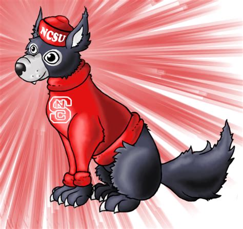 the NCSU's mascot by randomfrogs1234 on DeviantArt