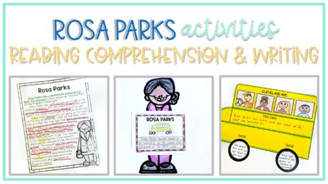 Rosa Parks Activities for the Classroom - Life Between Summers