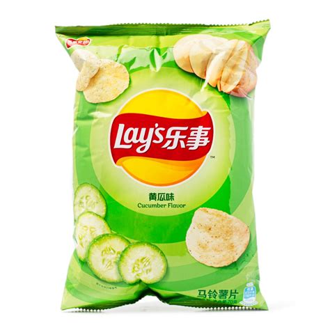 Lay's Potato Chips, Cucumber Flavor - Weee!