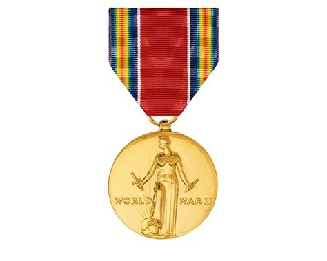 World War II Victory Medal Anodized