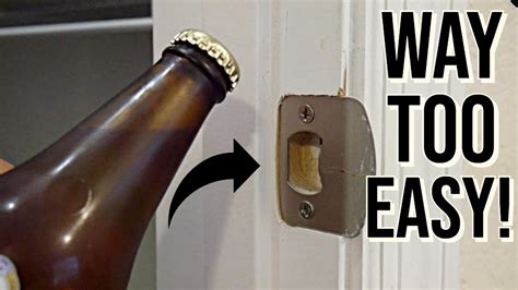 How to OPEN A BOTTLE Without a Bottle Opener - YouTube