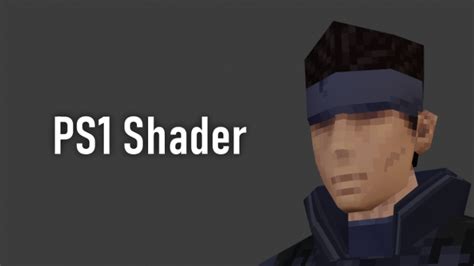 PS1 Shader - Godot Shaders