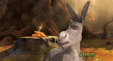 Download Donkey in a Magical Forest - A Still from Shrek 2 Wallpaper | Wallpapers.com