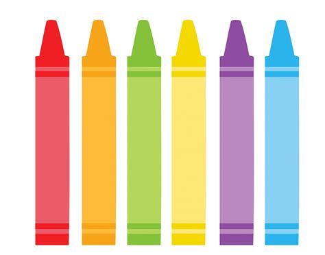 Colorful Crayons Clipart Free Stock Photo - Public Domain Pictures | Free clip art, Color ...
