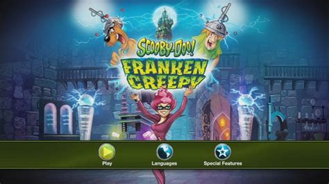 Scooby-Doo! Frankencreepy (2014) - DVD Movie Menus