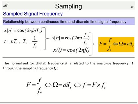 Sampling Frequency