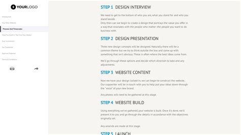 Project Timeline Of Wordpress Web Design Proposal Tem - vrogue.co