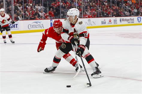 Red Wings 1, Senators 5: Larkin Injury Overshadows Beleaguered Red ...