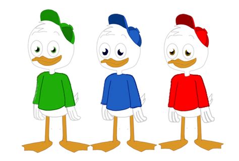 Huey Dewey And Louie (Joined) by RosarioOf on DeviantArt