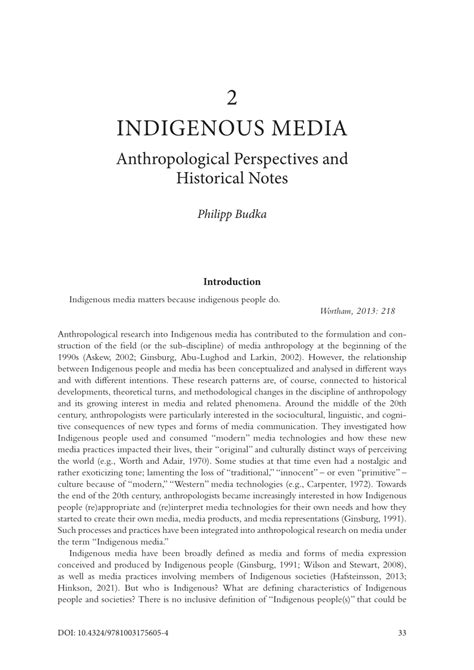 (PDF) Indigenous Media