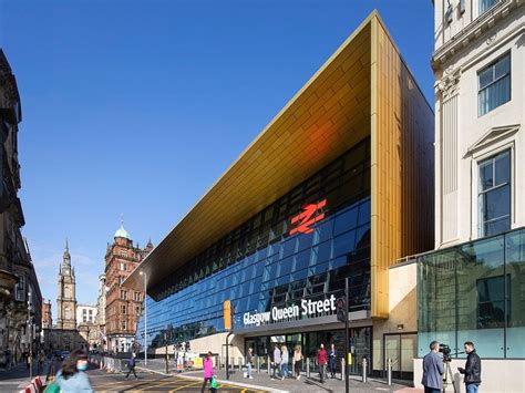 Glasgow Queen Street Railway Station Redevelopment, Glasgow - Railway ...