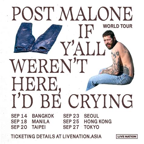 Post Malone Concert 2023 in Taipei