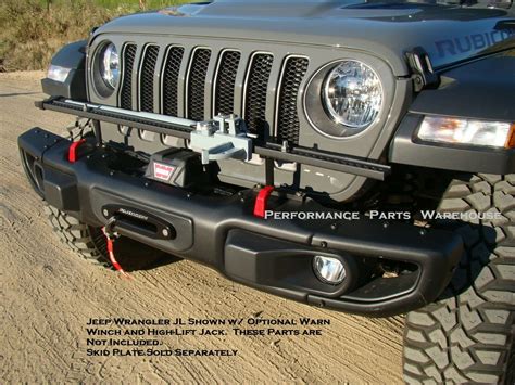 2018-19 Jeep Wrangler JL OEM Steel Rubicon Front Bumper w/ LED Fog Lights - WranglerAds.com