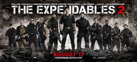 THE EXPENDABLES 2 Poster