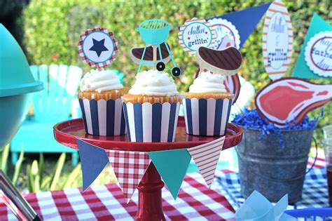 Father's Day BBQ Ideas + Free printables - LAURA'S little PARTY