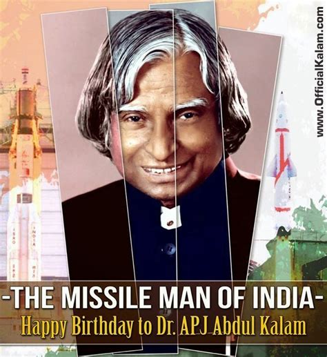 Dr. A.P.J. Abdul Kalam Birthday Wishes Images | Official Kalam