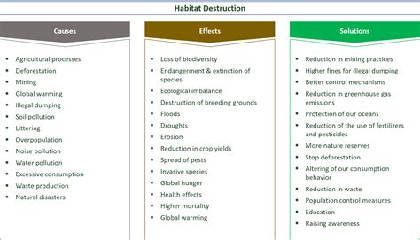 How To Reduce Habitat Destruction - Punchtechnique6