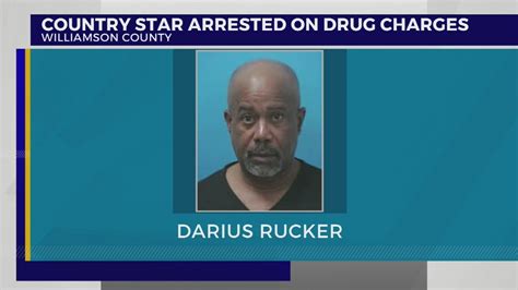 Darius Rucker arrested in Williamson County on drug charges - YouTube