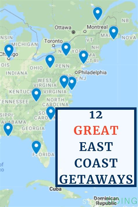 12 Great East Coast Getaways