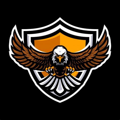 Eagle logo for a sport team Premium Vect... | Premium Vector #Freepik # ...