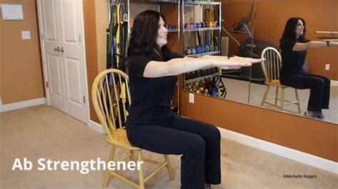 8 chair exercises to strengthen your abs and back | Blue Cross NC