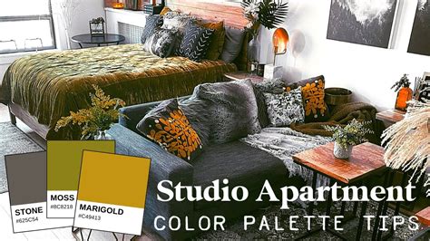 Studio Apartment Color Scheme: How to Create a Cohesive Color Palette ...