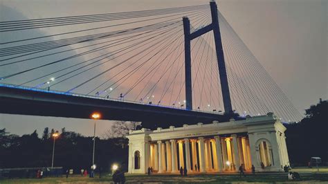 Vidyasagar Setu ; Also known as Second Hooghly Bridge is the longest cable-stayed bridge in ...