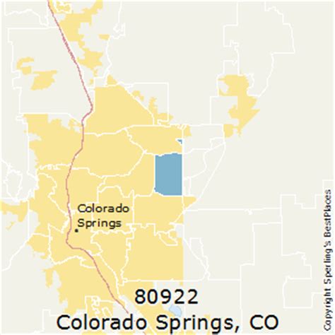 Best Places to Live in Colorado Springs (zip 80922), Colorado