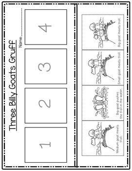 The Three Billy Goats Gruff Printable Worksheets - Tedy Printable ...