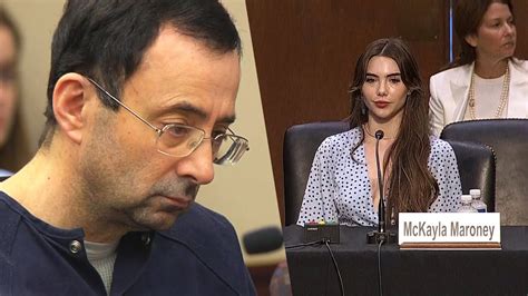 McKayla Maroney Details Larry Nassar Abuse Before Congress - YouTube