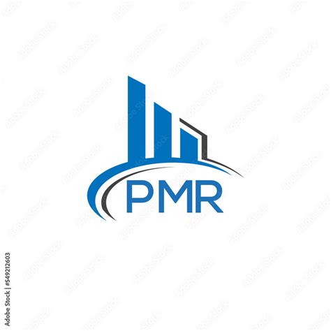 PMR letter logo. PMR blue image. PMR Monogram logo design for entrepreneur and business. PMR ...