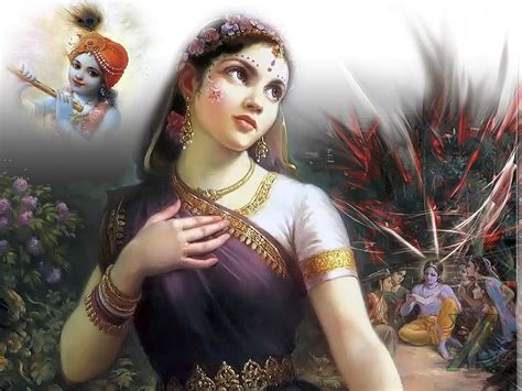 Is Radharani Mentioned in the Bhagavatam?, radha rani HD wallpaper | Pxfuel