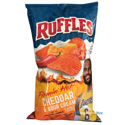 Ruffles Flamin' Hot Potato Chips sabor a Cheddar y Sour Cream – Mr Sabor