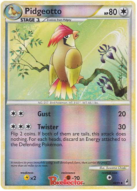 Pidgeotto - Call of Legends #48 Pokemon Card