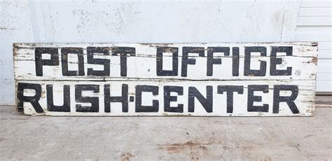 Antique "Post Office" Sign – Antiquities Warehouse