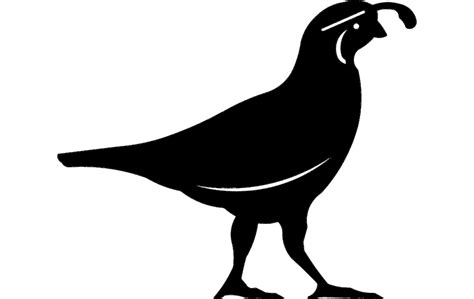 Quail Silhouette dxf File Free Download - 3axis.co