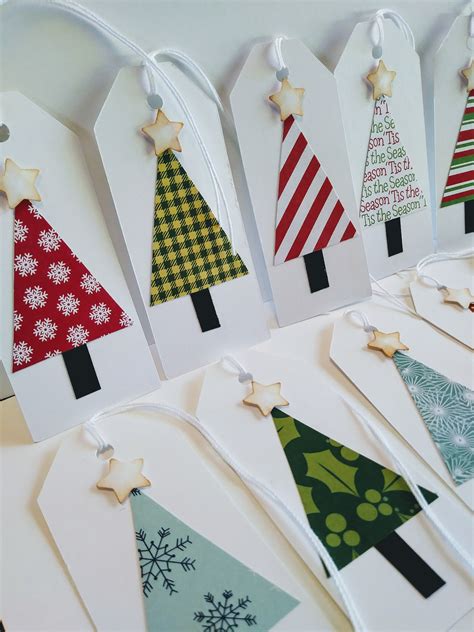 Christmas Tree Tags Christmas Tags Holiday Tags Gift Tags | Etsy