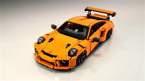 Lego Porsche 911 GT3 RS Custom Build Is Awesome In Every Way