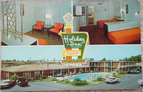 Vintage Postcard, Holiday Inn, Southwest Montgomery, Alabama, 3 Views | Holiday inn, Postcard ...