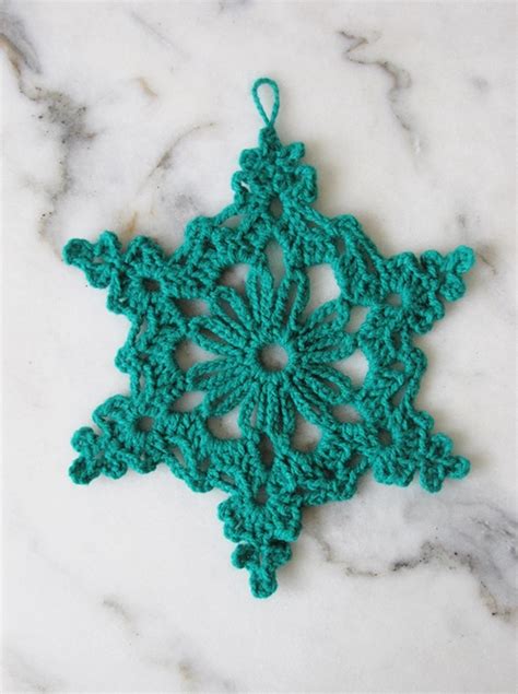 66 Crochet Snowflake Patterns - The Funky Stitch