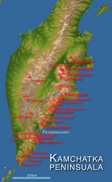 Volcanoes of Kamchatka, Russia: Facts and Information | VolcanoDiscovery