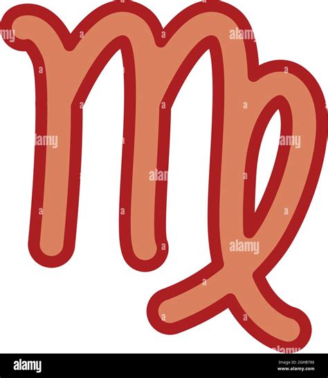 virgo symbol design Stock Vector Image & Art - Alamy