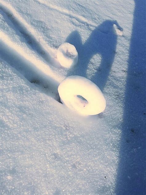 Nature rolls out an oddity: Snow doughnuts at Fort Knox | Our Town ...