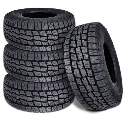 Set of 4 Lexani Terrain Beast AT LT 265/75R16 120S 10-PLY All Terrain ...