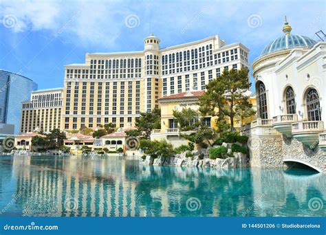 Fountains of Bellagio editorial photo. Image of casino - 144501206