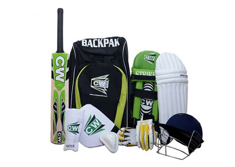 Buy CW Junior Cricket Kit With Accessories Size No.4 (Ideal for 7-9 ...